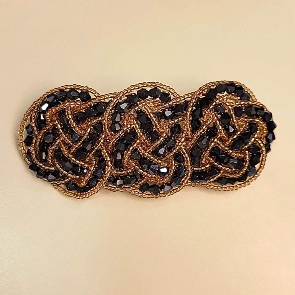 Bedazzled hair barrette